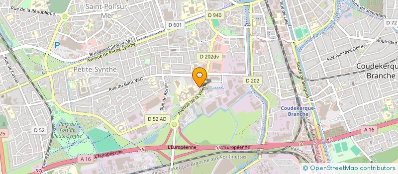 localisation de l'entreprise ITAL DESIGN à DUNKERQUE