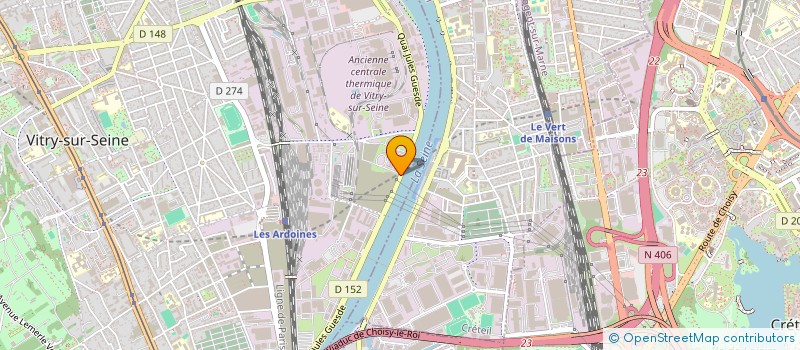 localisation de l'entreprise ITAL DISTRIBUTION  VITRY-SUR-SEINE