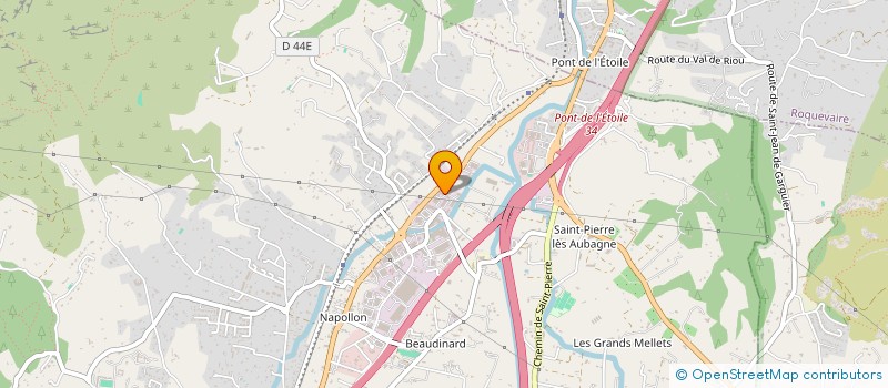 localisation de l'entreprise ITAL'GUSTO à AUBAGNE