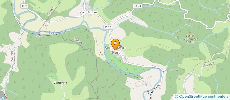 localisation de l'entreprise ITAL LINK FRANCE  SONNAC-SUR-L'HERS