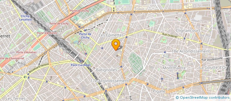 localisation de l'entreprise ITAL PIERRES à PARIS