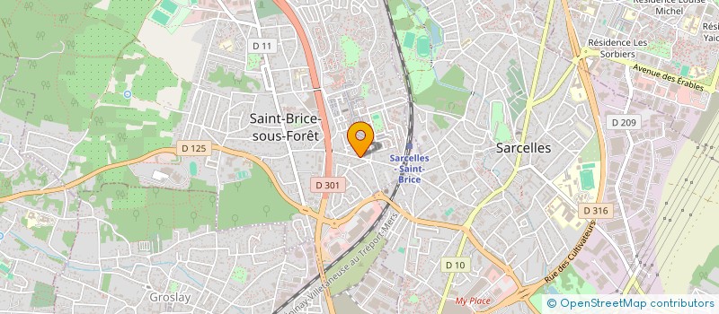 localisation de l'entreprise ITAL RENOV à SAINT-BRICE-SOUS-FORET