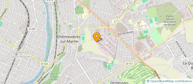 localisation de l'entreprise ITAL TRUCKS  CHENNEVIERES-SUR-MARNE