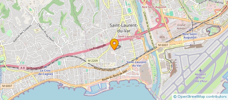 localisation de l'entreprise ITALBAT à SAINT-LAURENT-DU-VAR