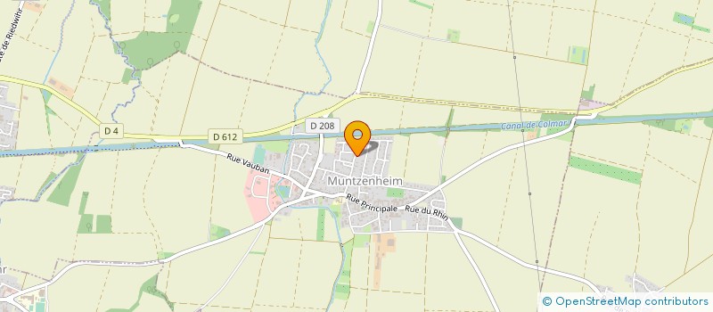 localisation de l'entreprise ITALCAP  MUNTZENHEIM