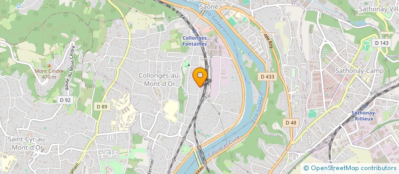 localisation de l'entreprise ITALDIS FRANCE  COLLONGES-AU-MONT-D'OR