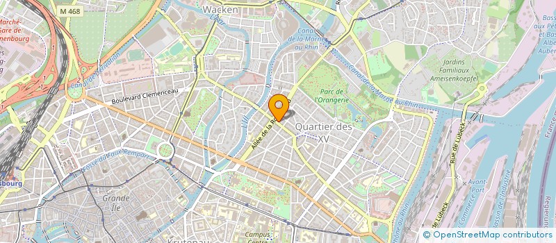 localisation de l'entreprise ITALEMPORIO à STRASBOURG