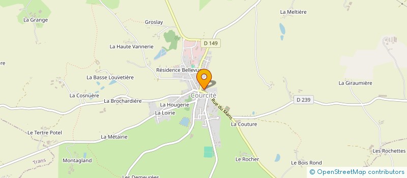 localisation de l'entreprise ITALIA  AVERTON