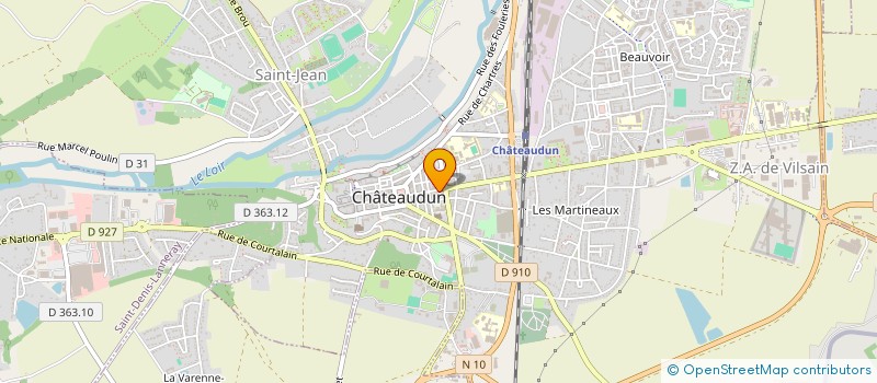 localisation de l'entreprise ITALIA à CHATEAUDUN
