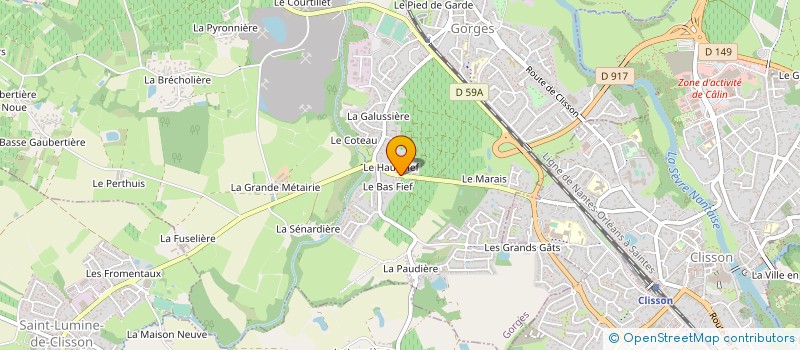 localisation de l'entreprise ITALIA CONSTRUCTION  GORGES