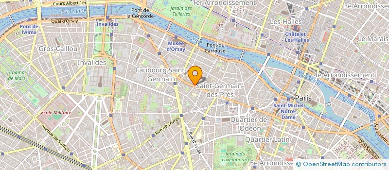 localisation de l'entreprise ITALIA CUCINE à PARIS
