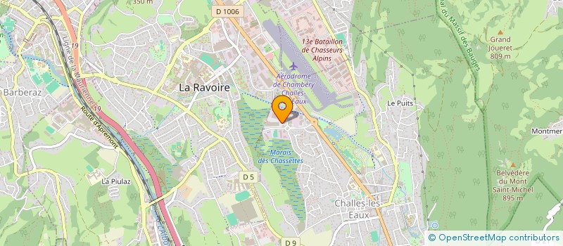 localisation de l'entreprise ITALIA IMPORT 73 à CHALLES-LES-EAUX
