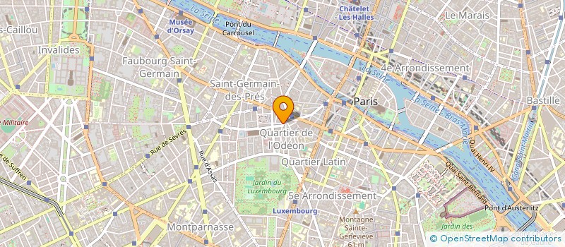 localisation de l'entreprise ITALIA INTERNATIONAL SERVICES  PARIS