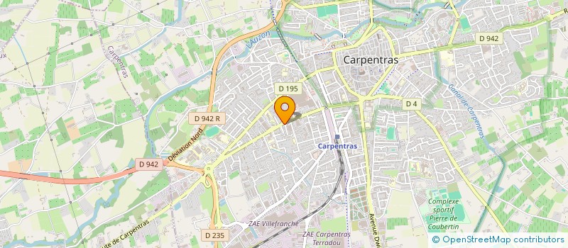 localisation de l'entreprise ITALIA KING  CARPENTRAS