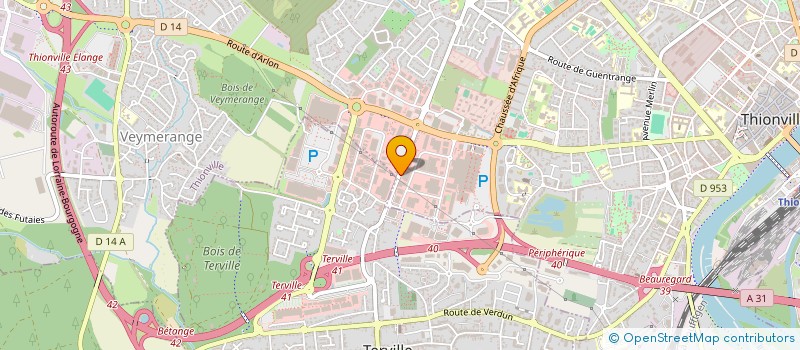 localisation de l'entreprise ITALIA MIA à THIONVILLE