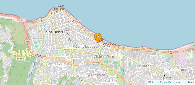 localisation de l'entreprise ITALIA MOBILI à SAINT-DENIS