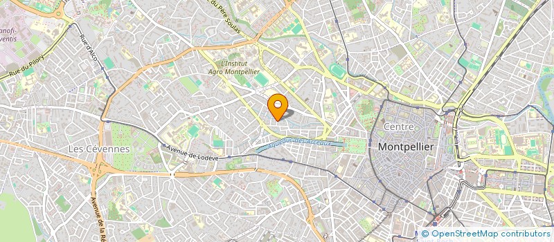 localisation de l'entreprise ITALIA NOSTRA FRANCE à MONTPELLIER