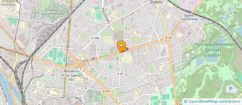 localisation de l'entreprise ITALIAN FOOD à SAINT-DENIS