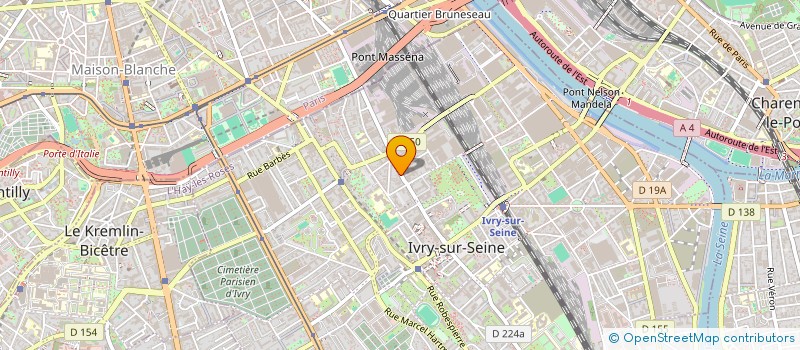 localisation de l'entreprise ITALIAN KITCHEN GROUP  IVRY-SUR-SEINE