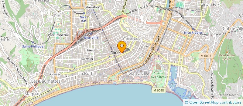 localisation de l'entreprise ITALIAN STAR FOOD à NICE