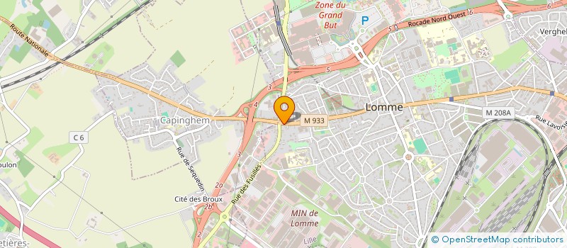 localisation de l'entreprise ITALIAN TOUCH PIZZERIA à LILLE