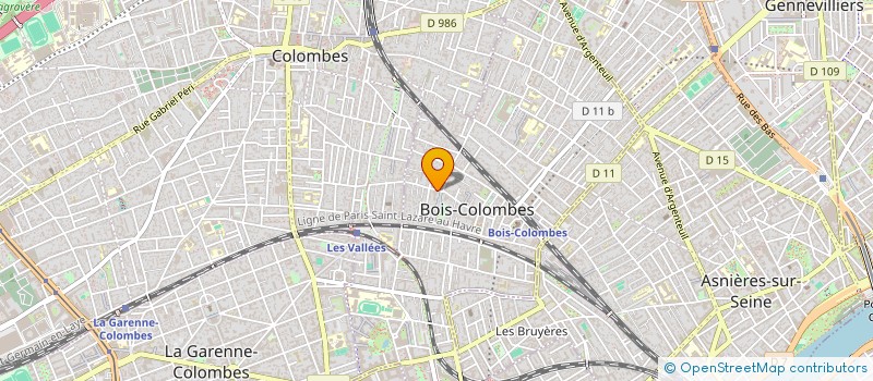 localisation de l'entreprise ITALIMPORT à BOIS-COLOMBES