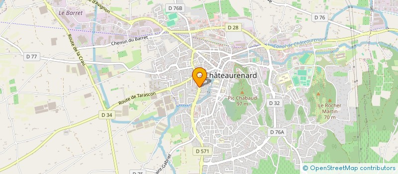 localisation de l'entreprise ITALJET FRANCE à CHATEAURENARD