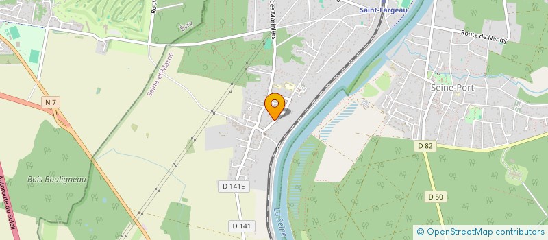 localisation de l'entreprise ITALMA SAS  SAINT-FARGEAU-PONTHIERRY