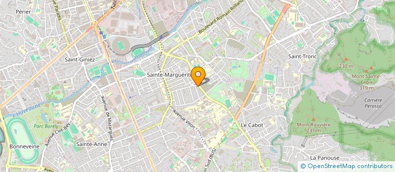 localisation de l'entreprise ITALOVA à MARSEILLE