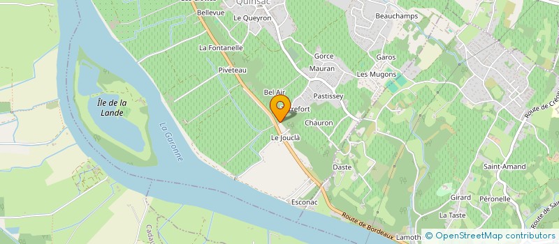 localisation de l'entreprise ITALPAINT33 à PESSAC