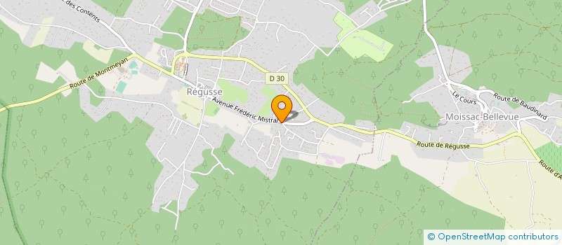 localisation de l'entreprise ITALPECHE à REGUSSE