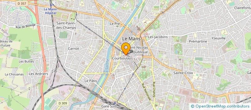localisation de l'entreprise ITALY AND MAURE  LE MANS