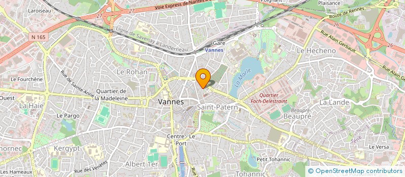localisation de l'entreprise ITAMAE à VANNES