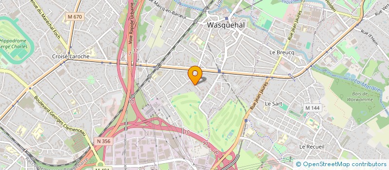 localisation de l'entreprise ITAMS à WASQUEHAL