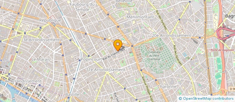 localisation de l'entreprise ITAN à PARIS