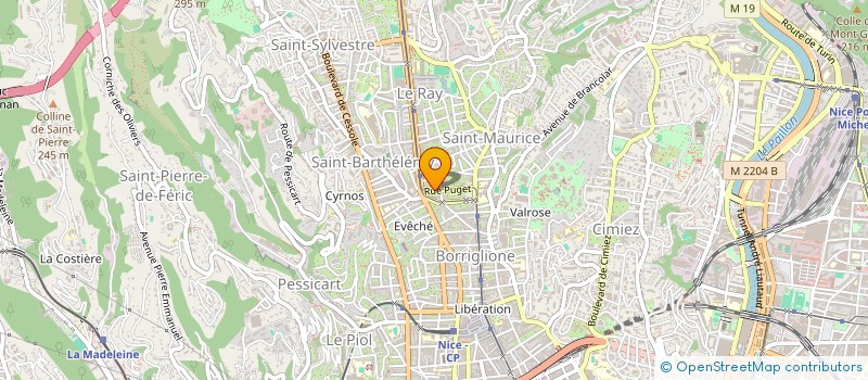 localisation de l'entreprise ITANOD à NICE
