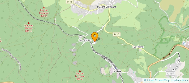 localisation de l'entreprise ITARVERNE  VOLVIC