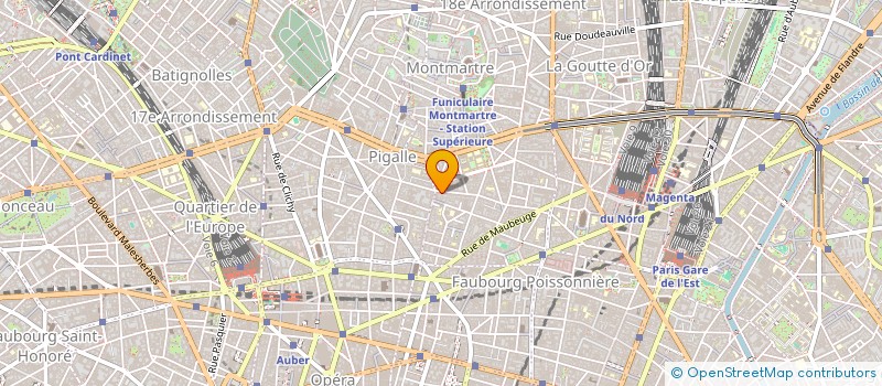 localisation de l'entreprise ITATEX à PARIS