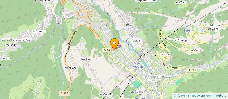 localisation de l'entreprise ITAY MANOR à MORZINE