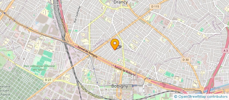 localisation de l'entreprise ITB à BOBIGNY