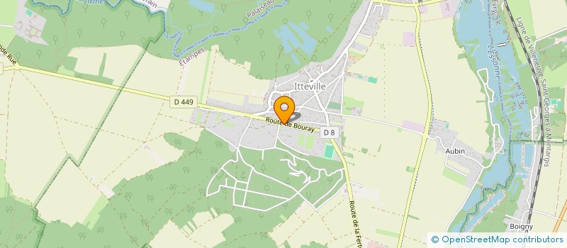 localisation de l'entreprise ITB à ITTEVILLE