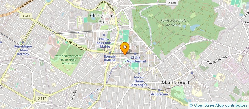 localisation de l'entreprise ITBAT  CLICHY-SOUS-BOIS
