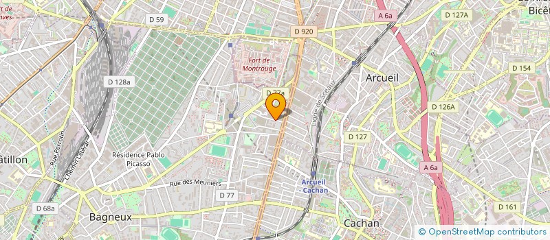 localisation de l'entreprise ITBS à BAGNEUX