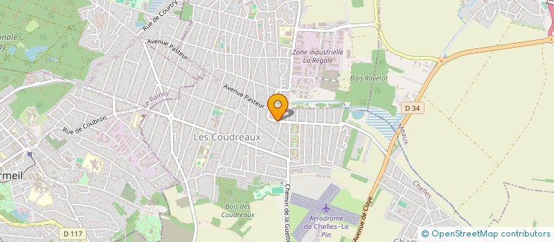 localisation de l'entreprise ITC à CHELLES