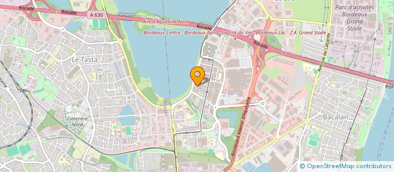 localisation de l'entreprise ITC MINUTE à BORDEAUX