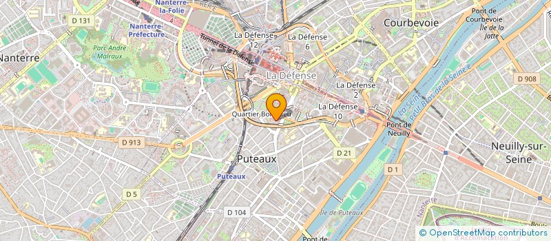 localisation de l'entreprise ITDATA CONSULTING  PUTEAUX