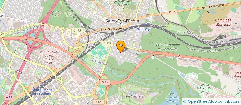 localisation de l'entreprise ITDEV CONSULTING  SAINT-CYR-L'ECOLE