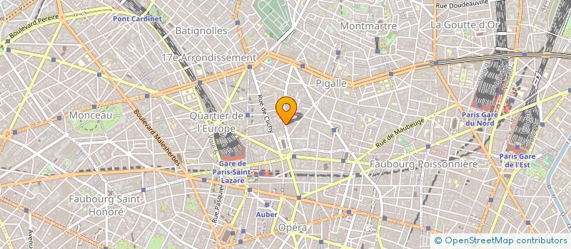 localisation de l'entreprise ITE GEST à PARIS