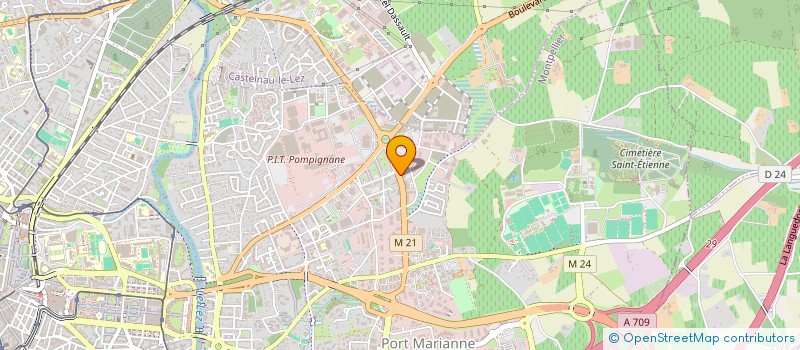 localisation de l'entreprise ITE INGINIERIE TECHNIQUE ENVIRONNEMENT à MONTPELLIER