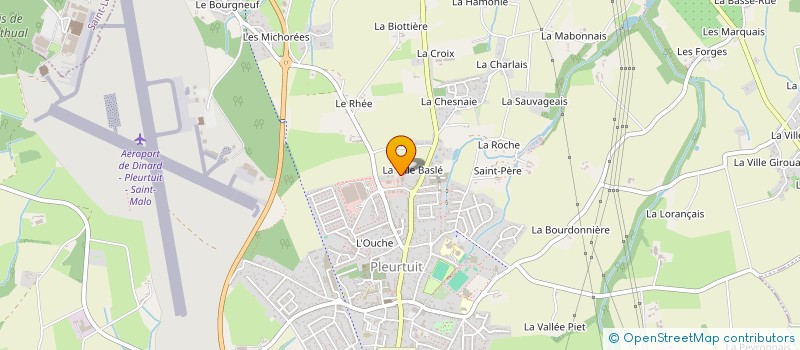 localisation de l'entreprise ITE OUEST à PLEURTUIT